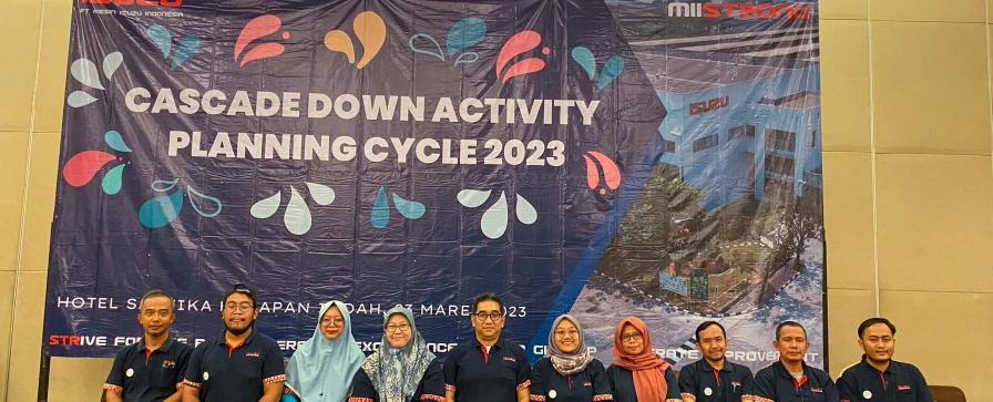 Cascade Down Activity Planning Cycle 2023 di Hotel Santika Harapan Indah