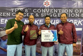 Pemenang Konvensi Kaizen Circle dan Sugestion System Periode 8 Tahun 024